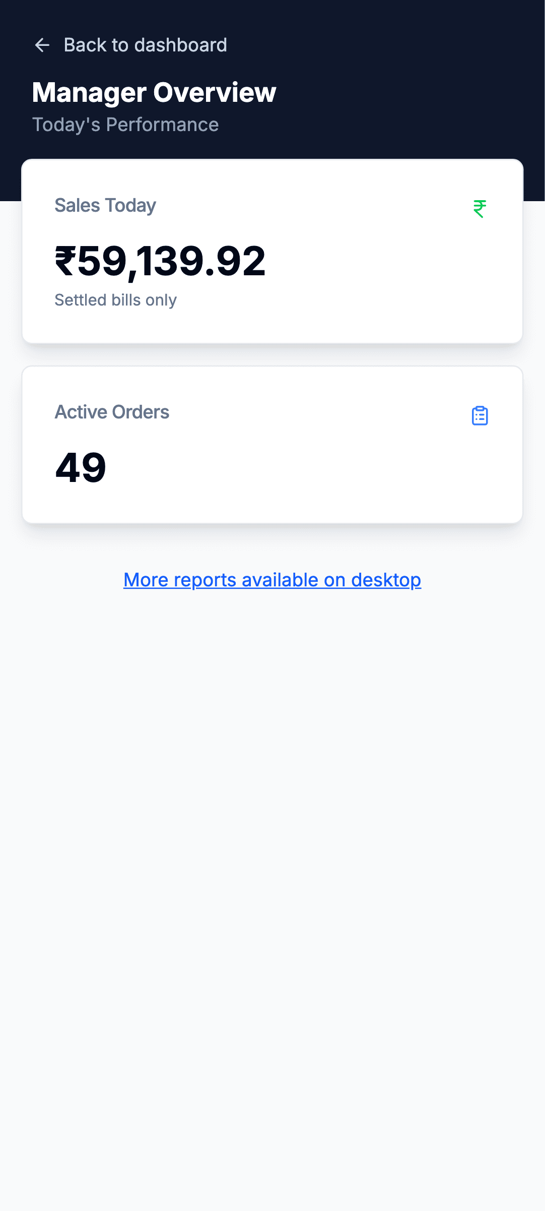 Today at a glance on Android phone